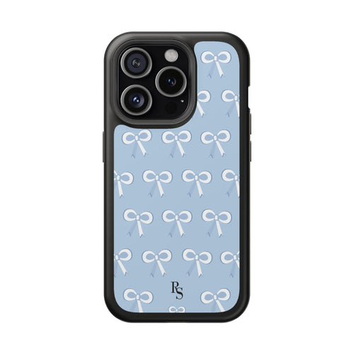 Baby Blue Ribbon Magnetic Tough Case