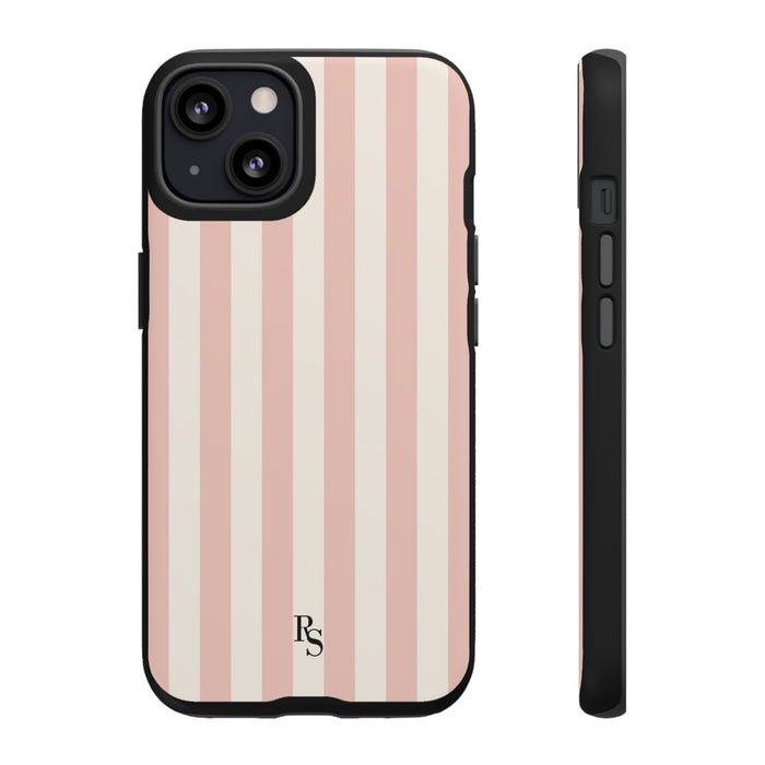 Blush Stripe Tough Case