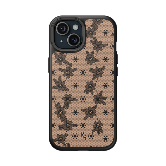 Black Lace Magnetic Tough Case