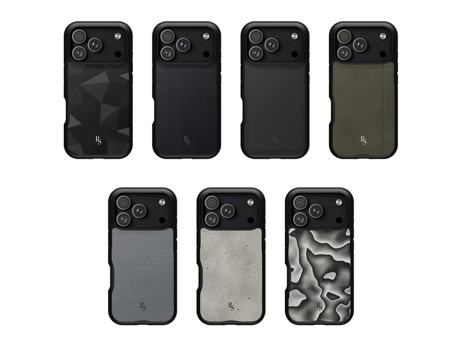 Industrial Luxe cases, product mockups