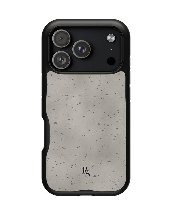 Ash Concrete phone case, product mockup