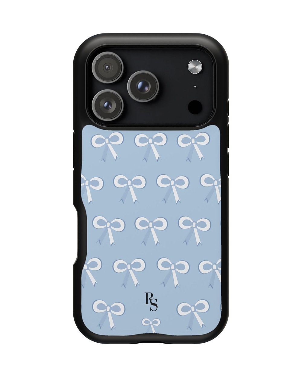 Baby Blue Ribbon Magnetic Tough Case, product mockup