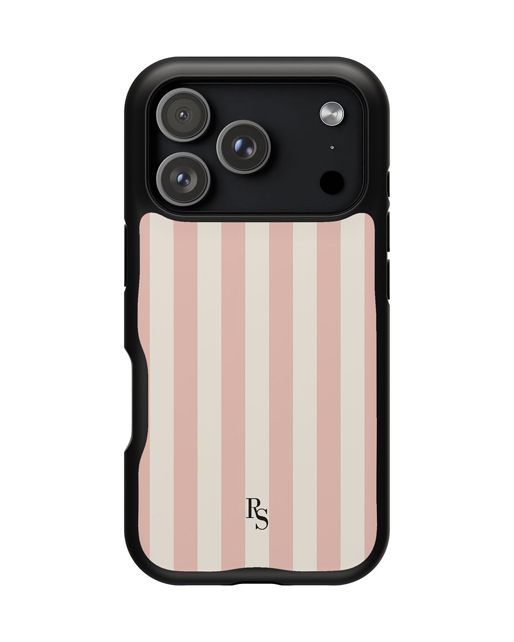 Blush Stripe Magnetic Tough Case, product mockup