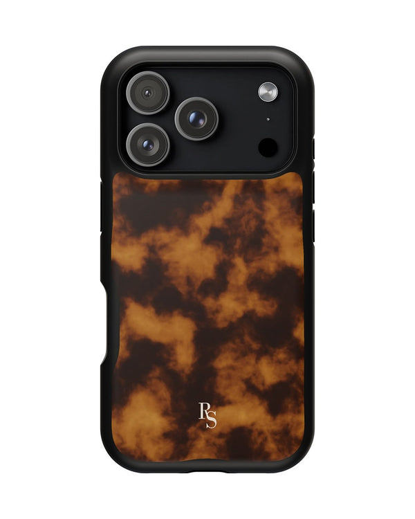 Glossy Tortoise phone case, product mockup