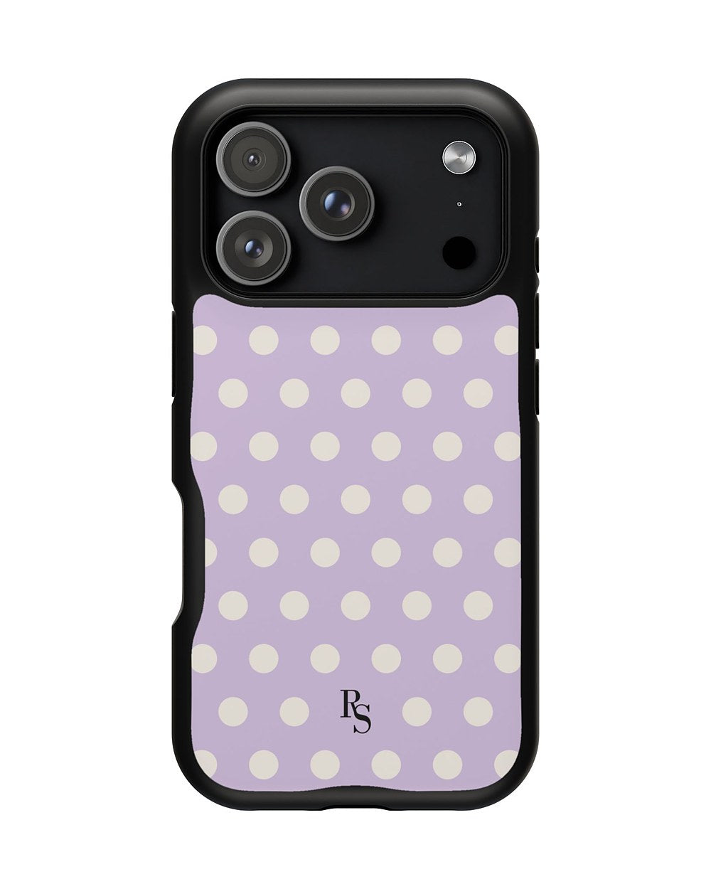 Lilac Dot Magnetic Tough Case, product mockup