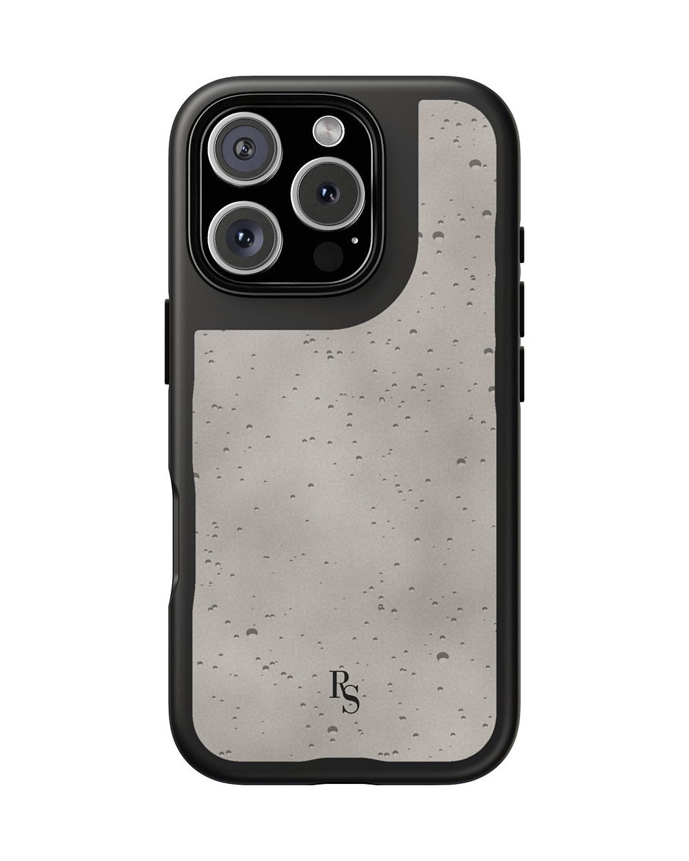 Ash Concrete Tough Case, product mockup