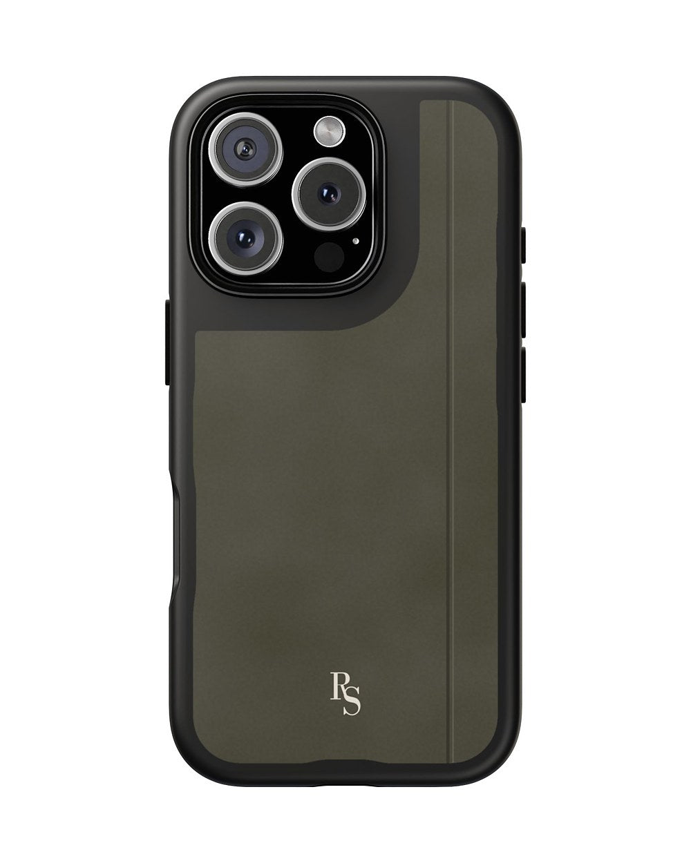 Field Olive Tough Case, product mockup