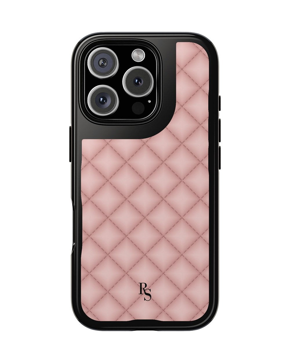 Pink Quilt Tough Case, product mockup